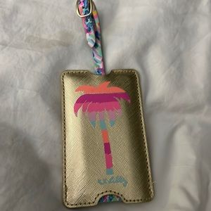Lilly Pulitzer travel tag